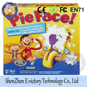 Rocket Games Pie Face Manufacture Cheap Pie Face Toy